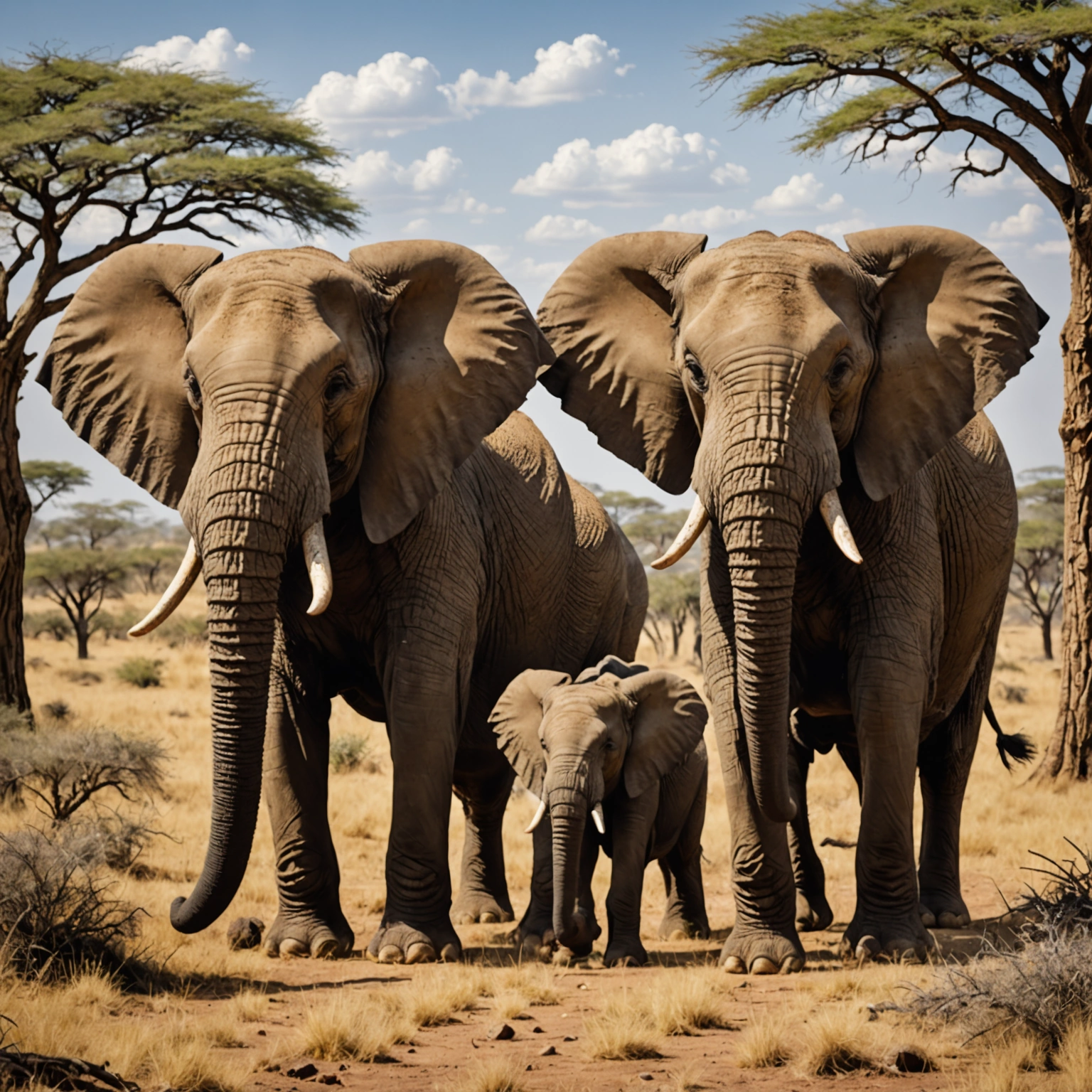 Самые большие слоны: Африканский саванный гигант природы