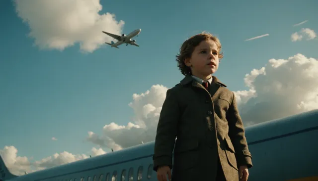 «Смотрите, в небе самолёт» — песня: Текст и история песни из репертуара детских садов