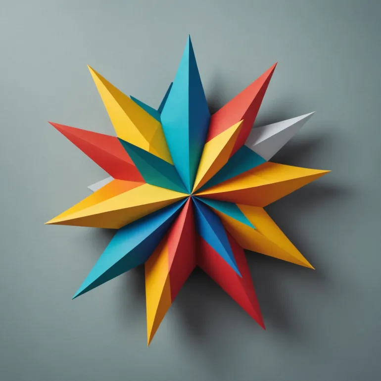 Как сделать звезду из бумаги: объёмную и плоскую